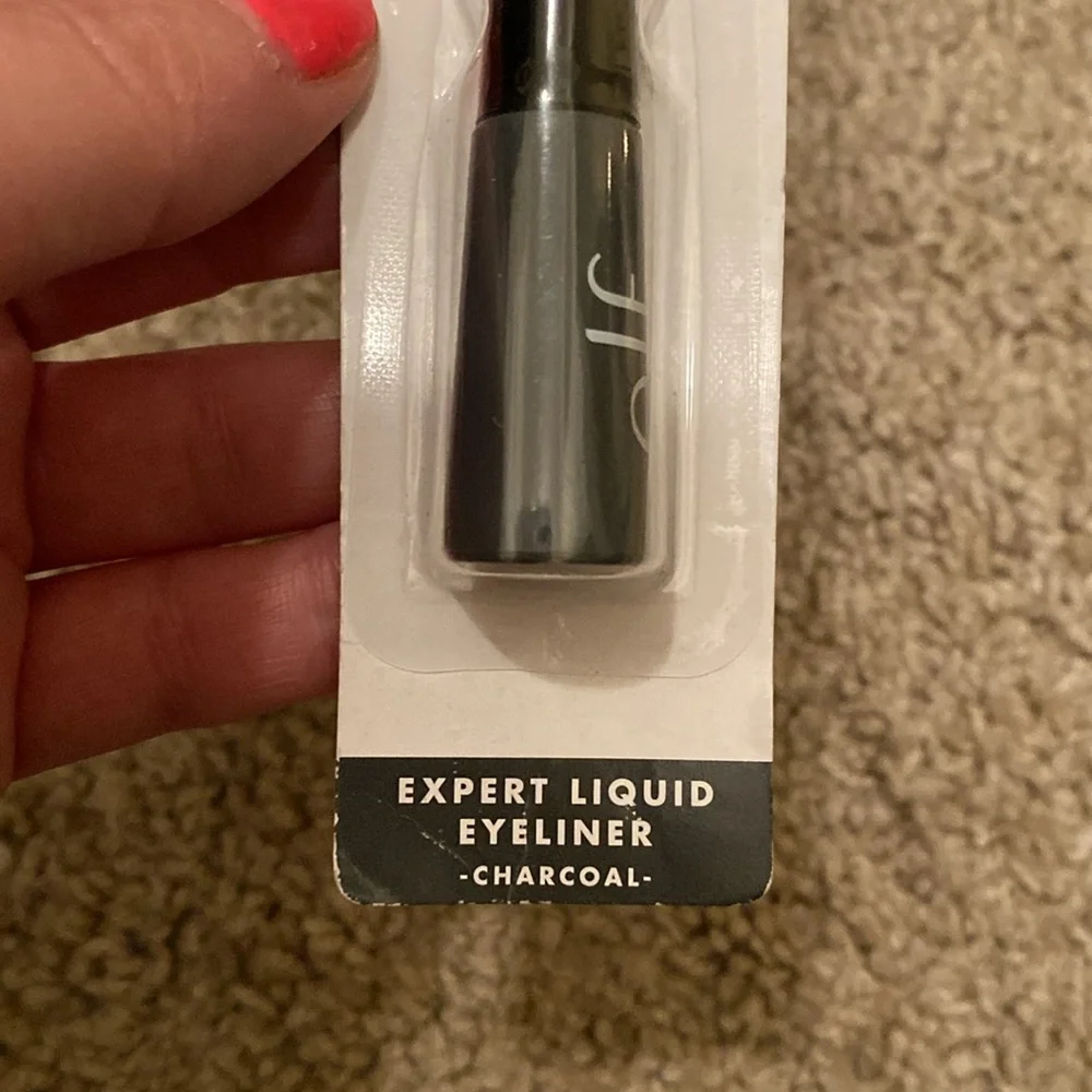 🆕ELF: Expert Liquid Eyeliner- Charcoal. FULL SIZE